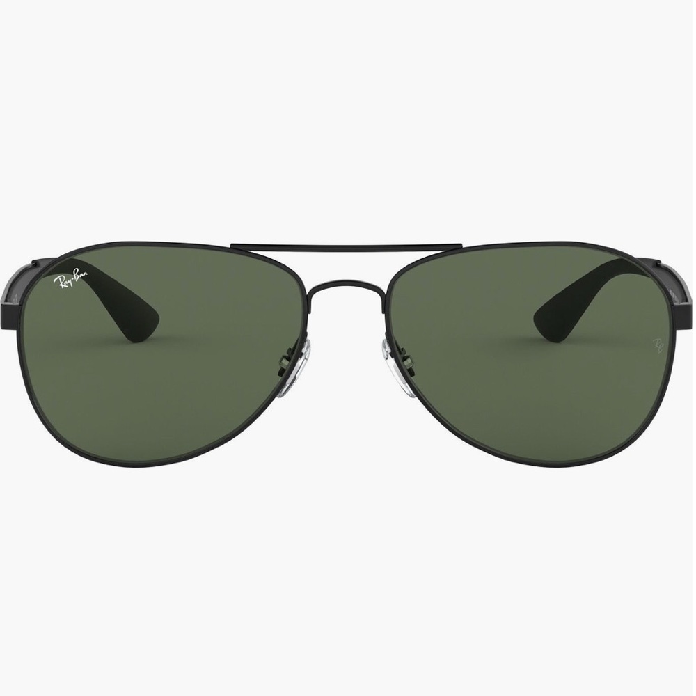 Ray-Ban Matte Black Aviator Sunglasses 🕶️
